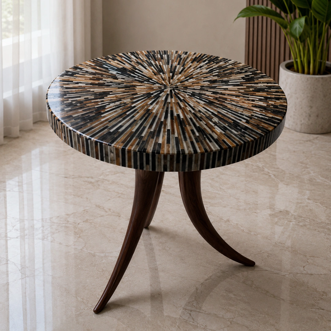 Marble Side Table
